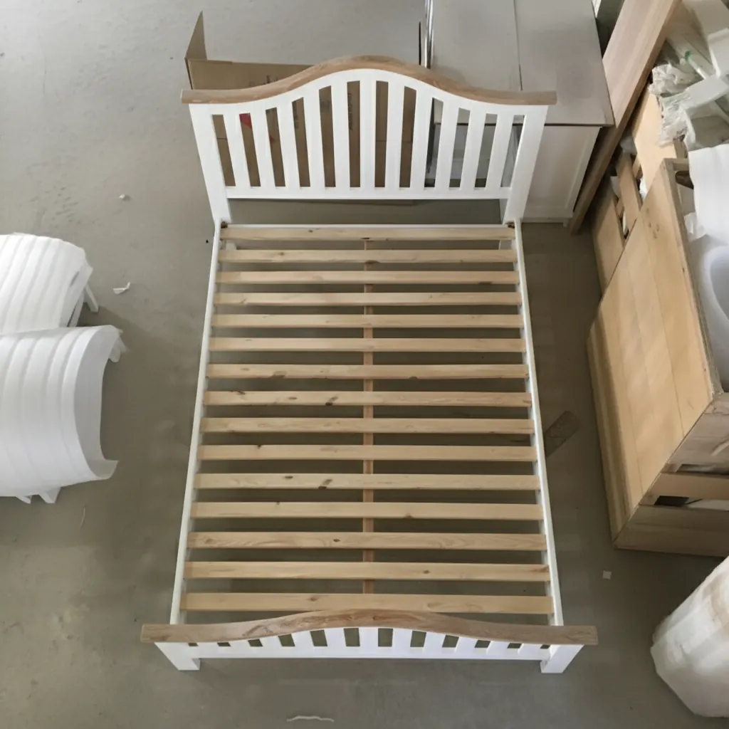 Giường gỗ sồi tự nhiên – ảnh 3