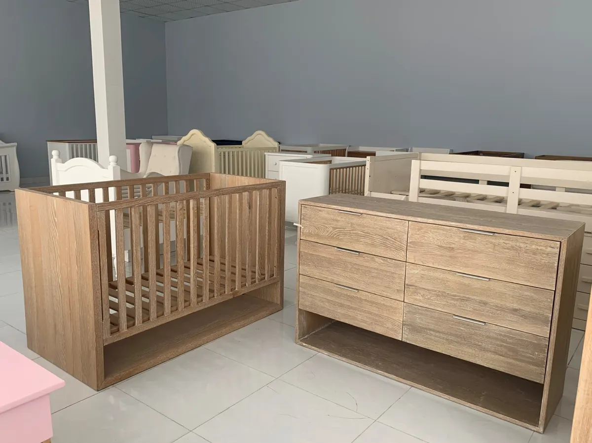 Cũi gỗ sồi tự nhiên – ảnh 3