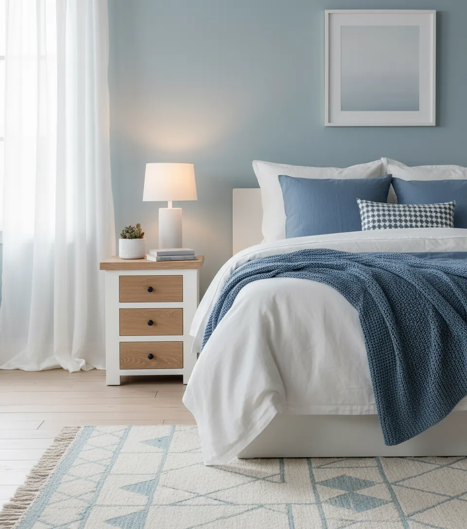 Tủ đầu giường 3 ngăn gỗ sồi – ảnh 2