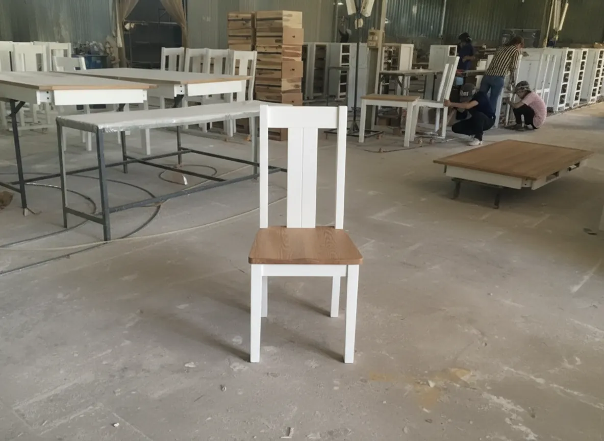 Bộ bàn ăn gỗ sồi – ảnh 4