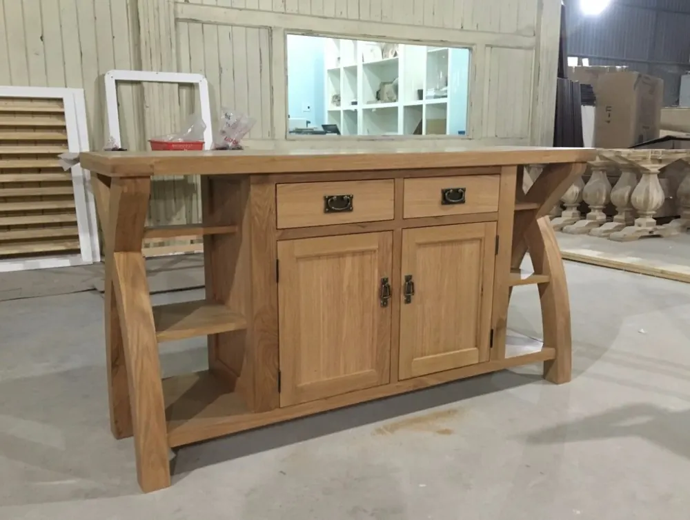 Tủ buffet gỗ sồi – ảnh 2