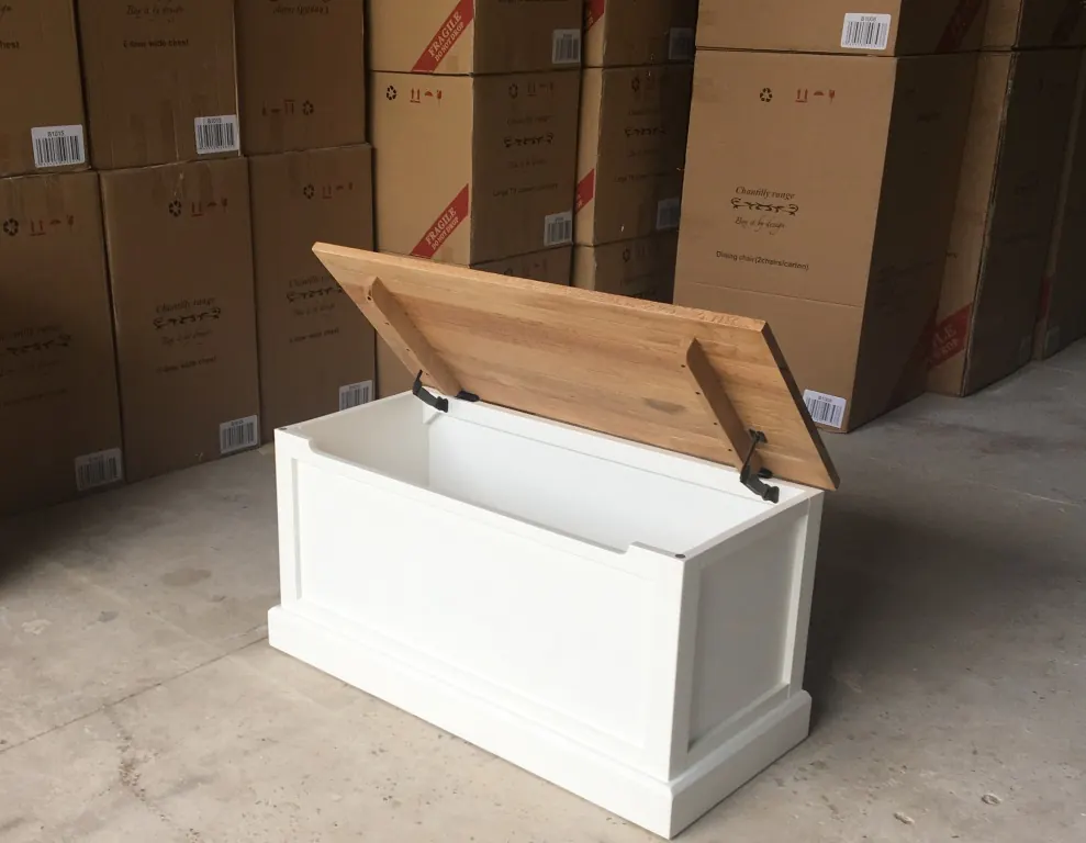Rương gỗ sồi đựng đồ – ảnh 4