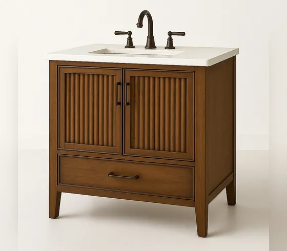 Tủ lavabo phòng tắm, mẫu 102 - Tủ lavabo phòng tắm do Nội thất Tân Phước (Việt Nam) sản xuất