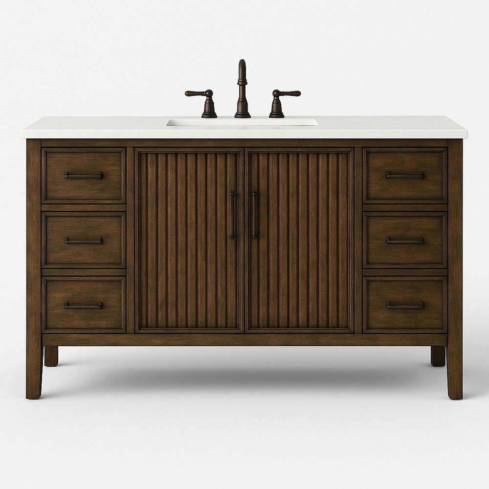 Tủ lavabo phòng tắm, mẫu 103 - Tủ lavabo phòng tắm, tháo rời (KD), Nội thất Tân Phước Việt Nam