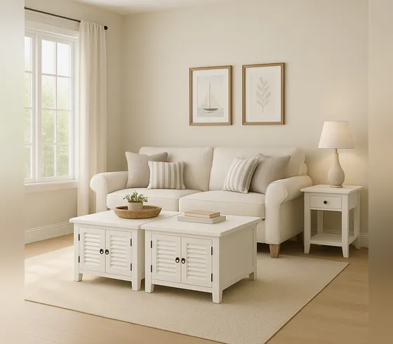 Nội thất phòng ngủ & phòng khách, mẫu 102 - Phòng ngủ & phòng ăn do Nội thất Tân Phước (Việt Nam) sản xuất