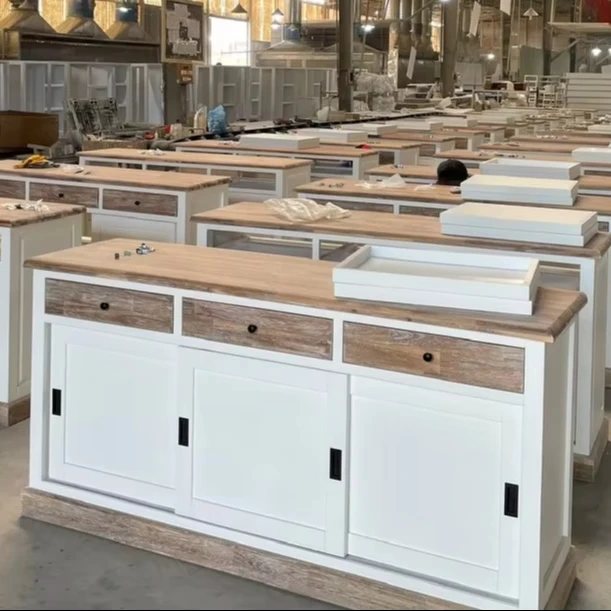 Tủ mộc mạc cánh trượt - Tủ ngăn kéo & lưu trữ, tháo rời (KD), Nội thất Tân Phước Việt Nam