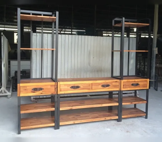 Kệ tivi & tủ giải trí, mẫu 101 - Kệ tivi & tủ giải trí do Nội thất Tân Phước (Việt Nam) sản xuất