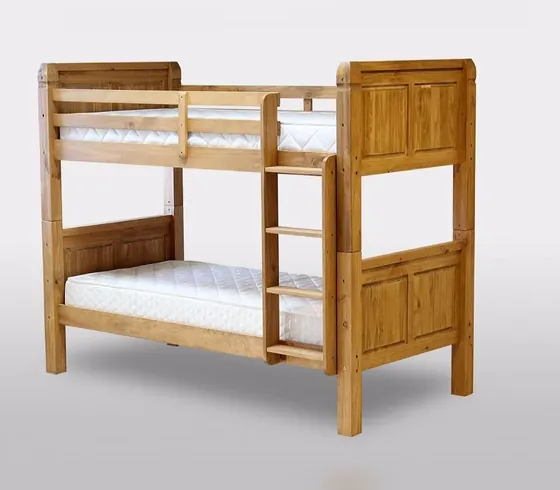 Giường tầng gỗ màu mật ong - Giường tầng & Loft do Nội thất Tân Phước (Việt Nam) sản xuất