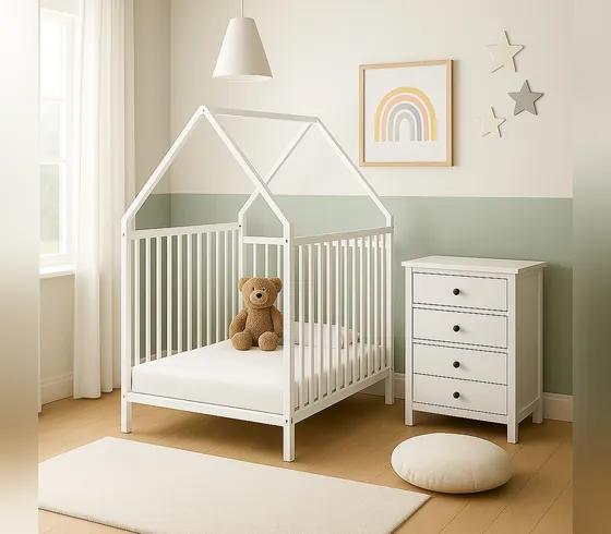 Giường gỗ cho bé, mẫu 104 - Giường trẻ em do Nội thất Tân Phước (Việt Nam) sản xuất