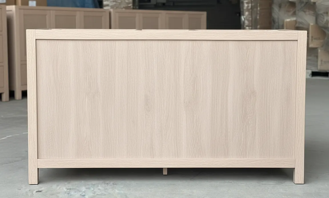 Tủ lavabo cánh mây đan – ảnh 4